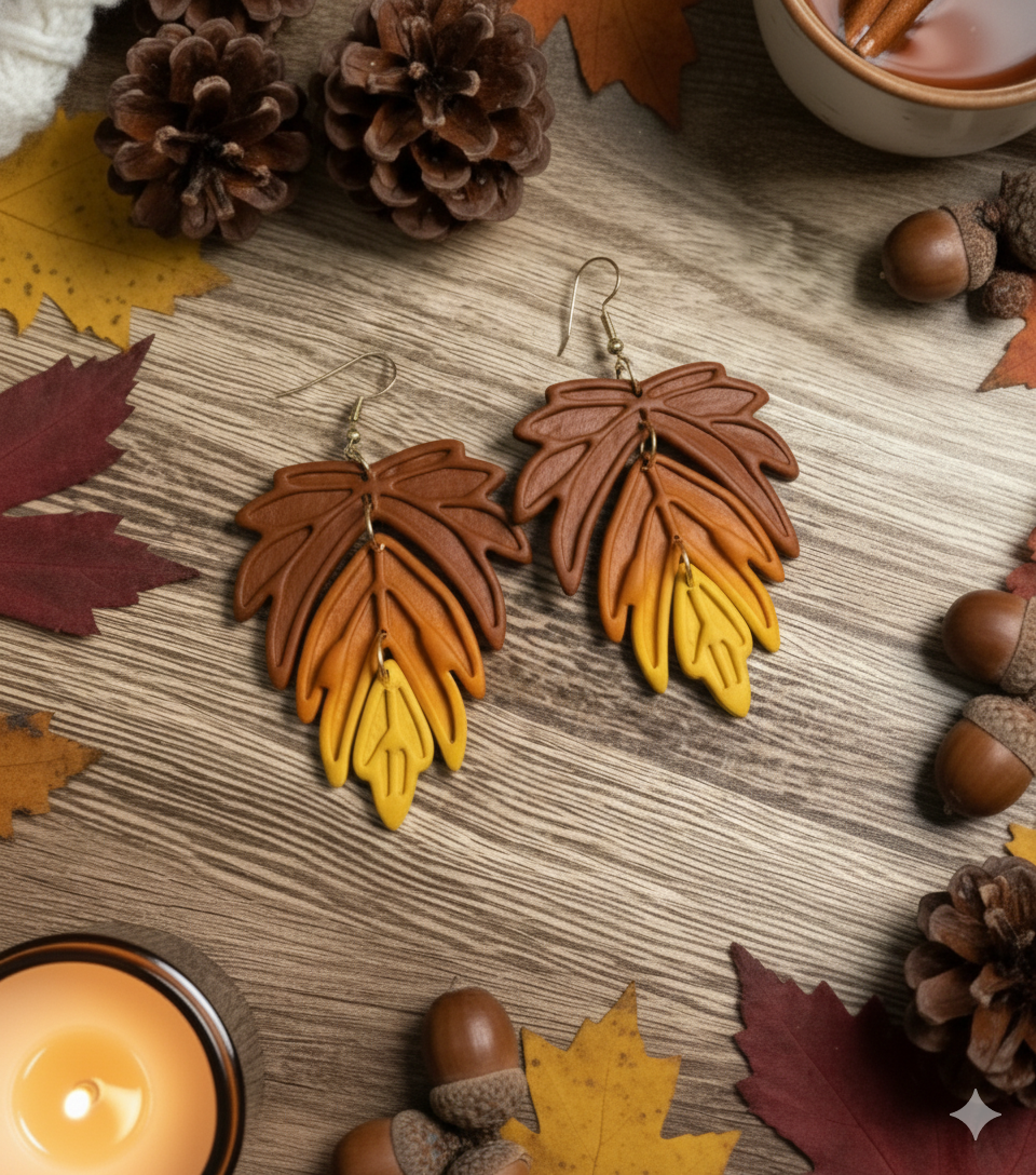 Statement Leaf Style 1  clay cutter