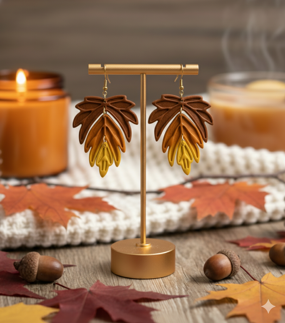 Statement Leaf Style 1  clay cutter
