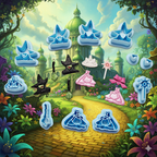WICKED Witch polymer clay cutters