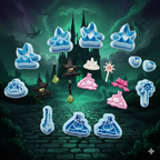 WICKED Witch polymer clay cutters