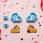 "Cappy-gram" Capybara Love clay cutter set
