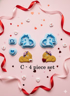 "Cappy-gram" Capybara Love clay cutter set