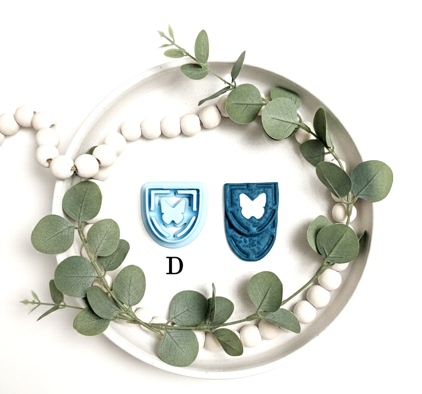 Paper clip style Bookmarks polymer clay cutter