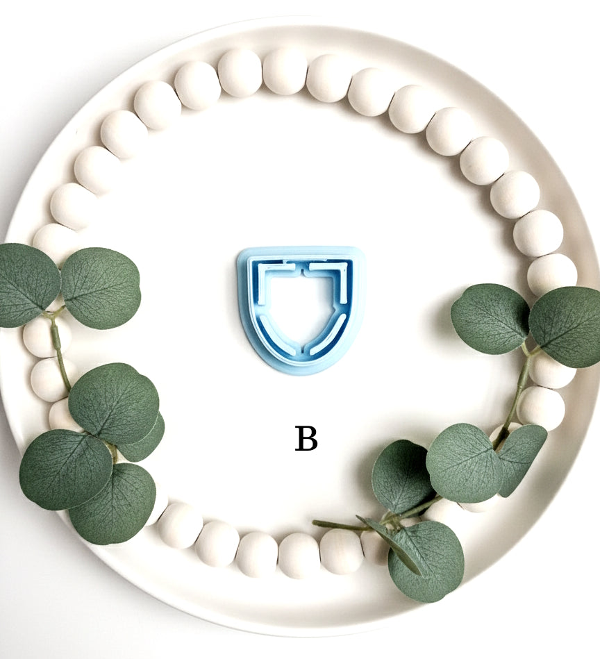 Paper clip style Bookmarks polymer clay cutter