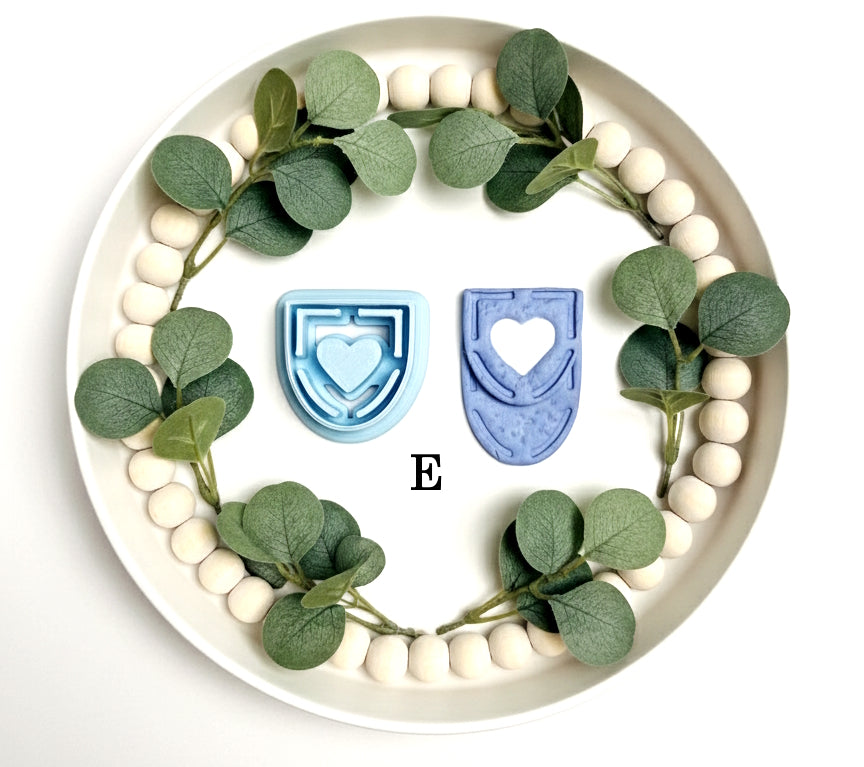 Paper clip style Bookmarks polymer clay cutter