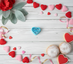 SUNRISE HEART Valentine's Day polymer clay cutters