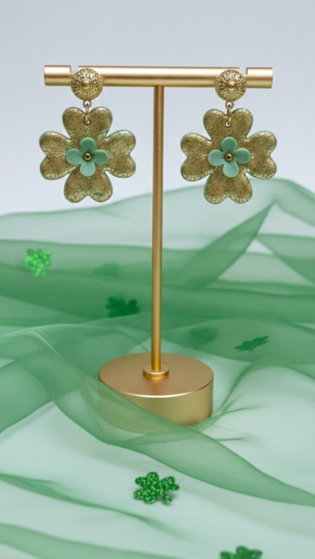 Clover style 3 / St Patrick's Day / polymer clay cutters