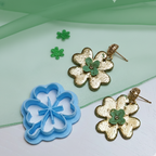Clover style 3 / St Patrick's Day / polymer clay cutters