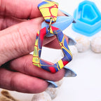 Hexagon Donut Polymer Clay Cutter Z411