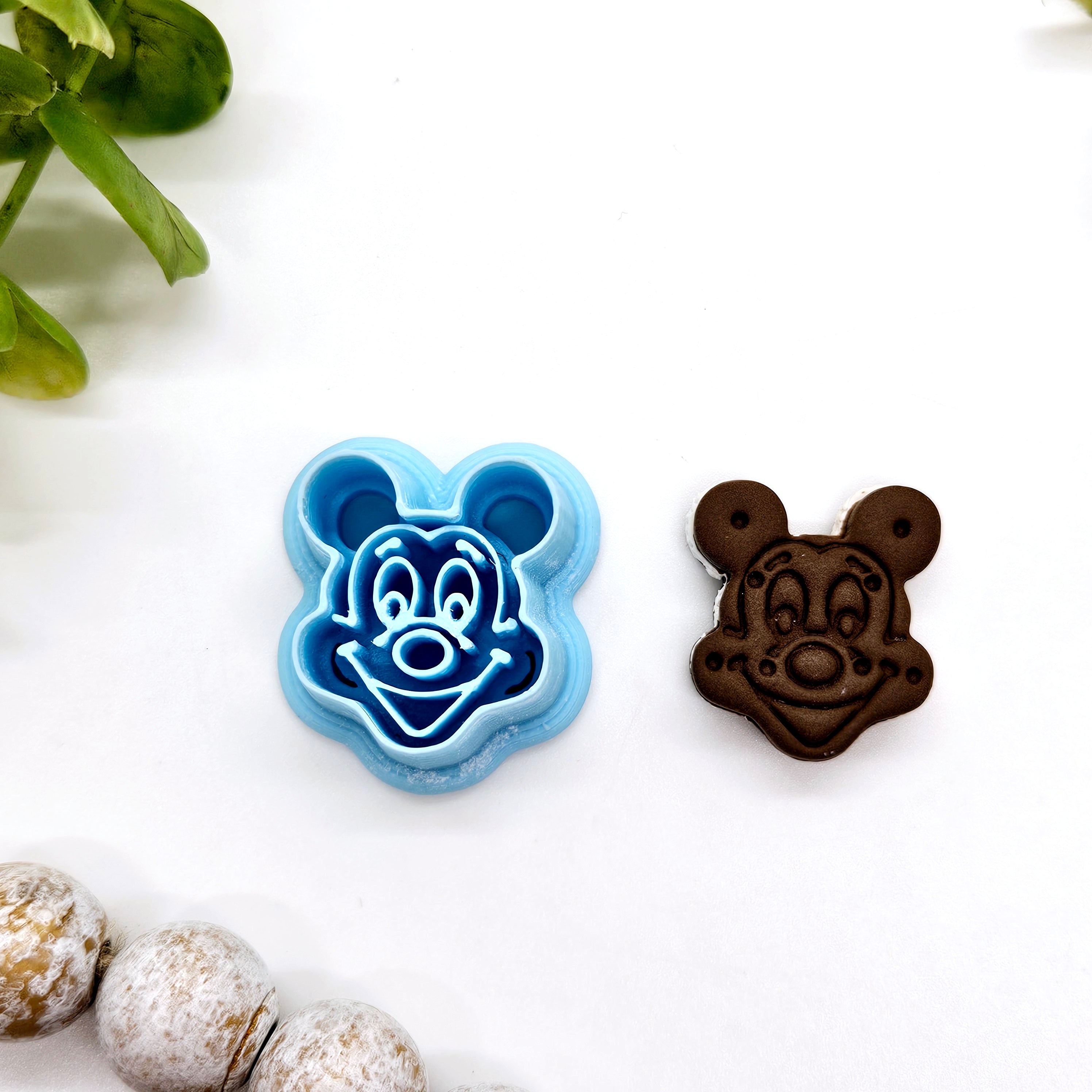 Mouse Ears Ice Cream Sandwich Polymer Clay Cutters