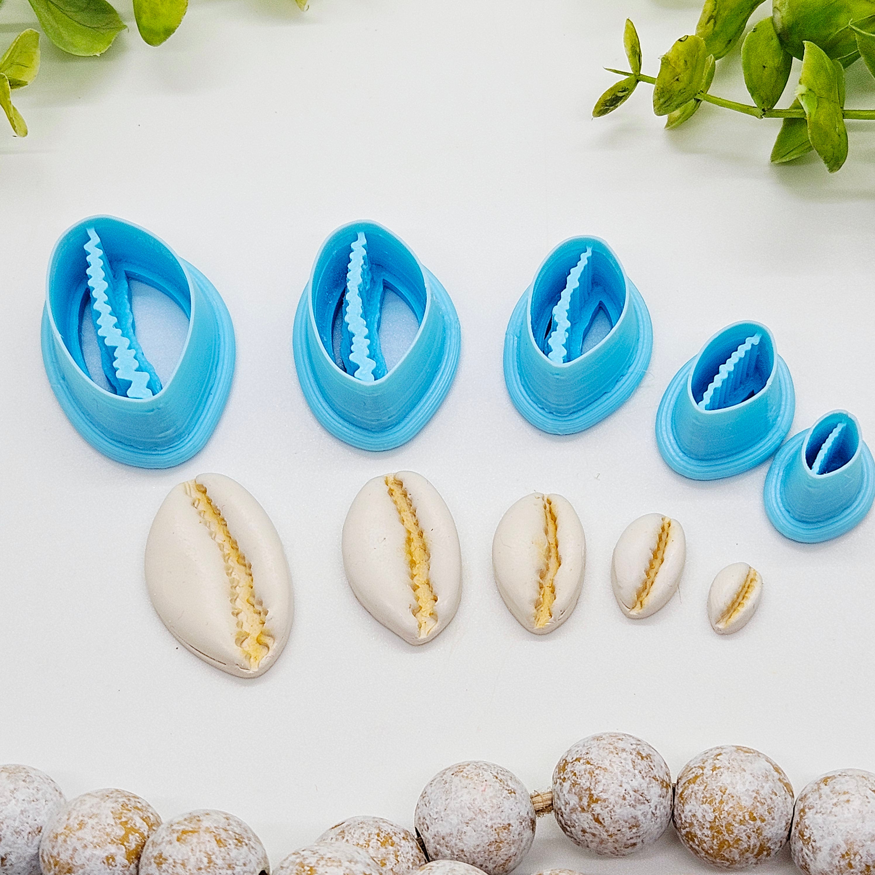 Cowrie Shell – Polymer Clay Cutter