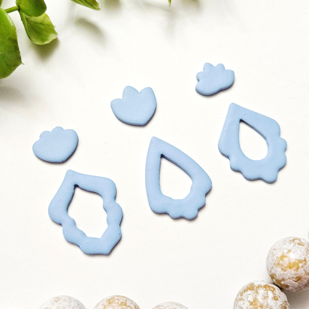 Evangeline polymer clay cutters