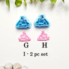 WICKED Witch polymer clay cutters