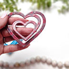 HEART Bookmark polymer clay cutter