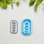 DOG TAGS and BOWS polymer clay cutters