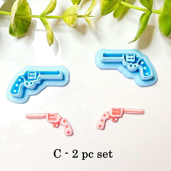 Revolver polymer clay cutter