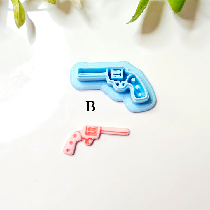 Revolver polymer clay cutter