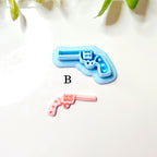 Revolver polymer clay cutter