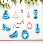 Bridal polymer clay cutters