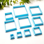 Squares polymer clay cutters