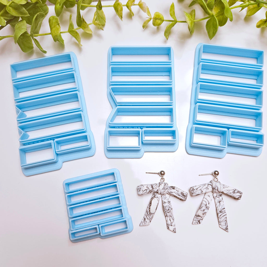 Handmade Bow Cutter  polymer clay cutters