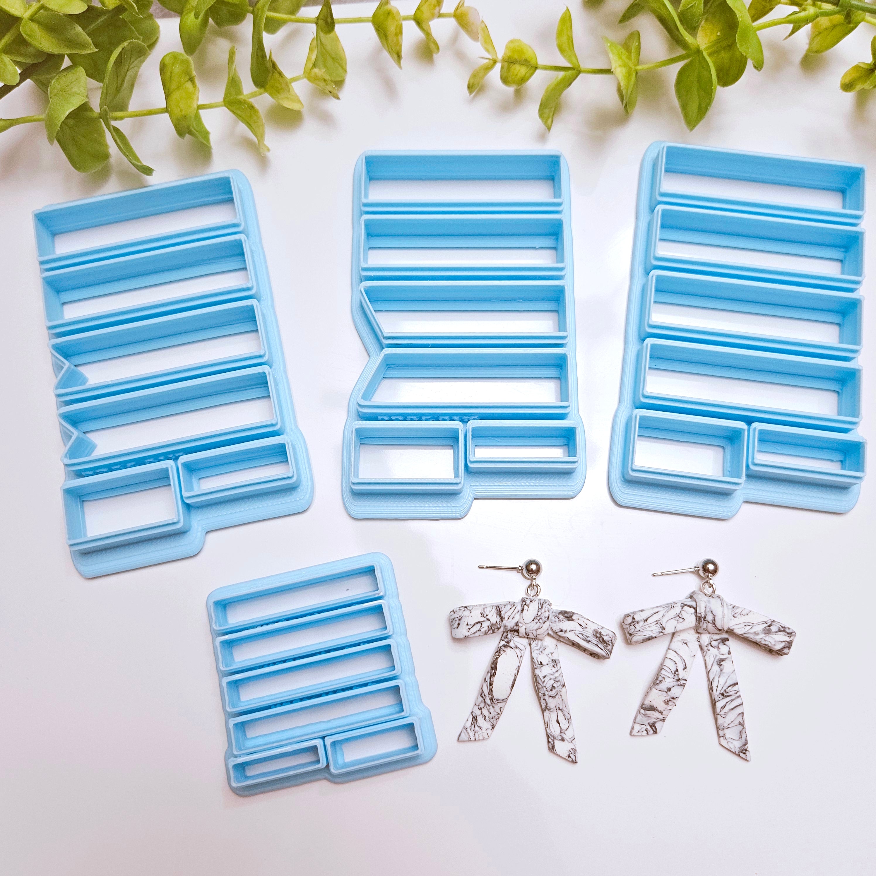 Handmade Bow Cutter  polymer clay cutters