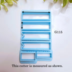 Handmade Bow Cutter  polymer clay cutters