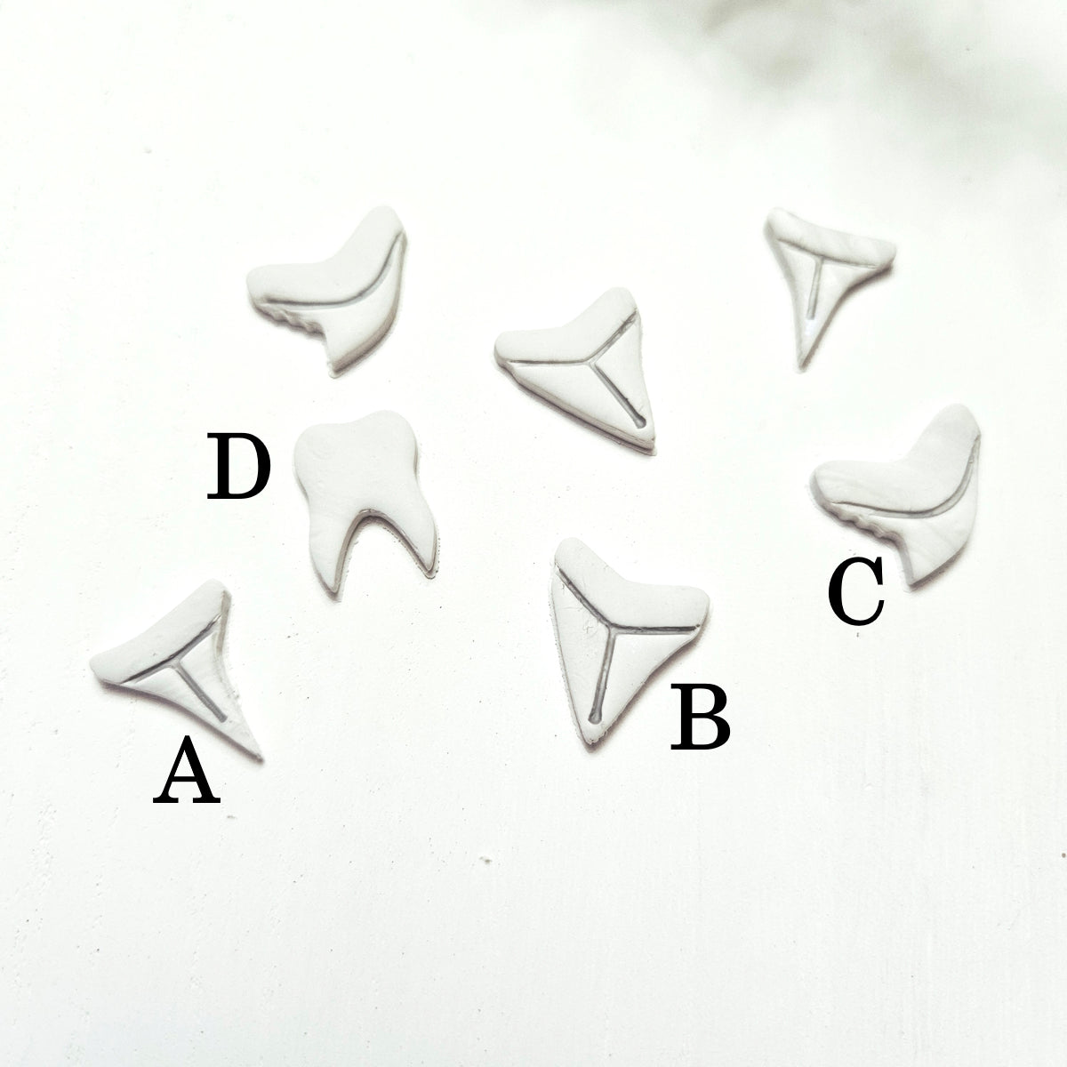 SHARK TEETH polymer clay cutters