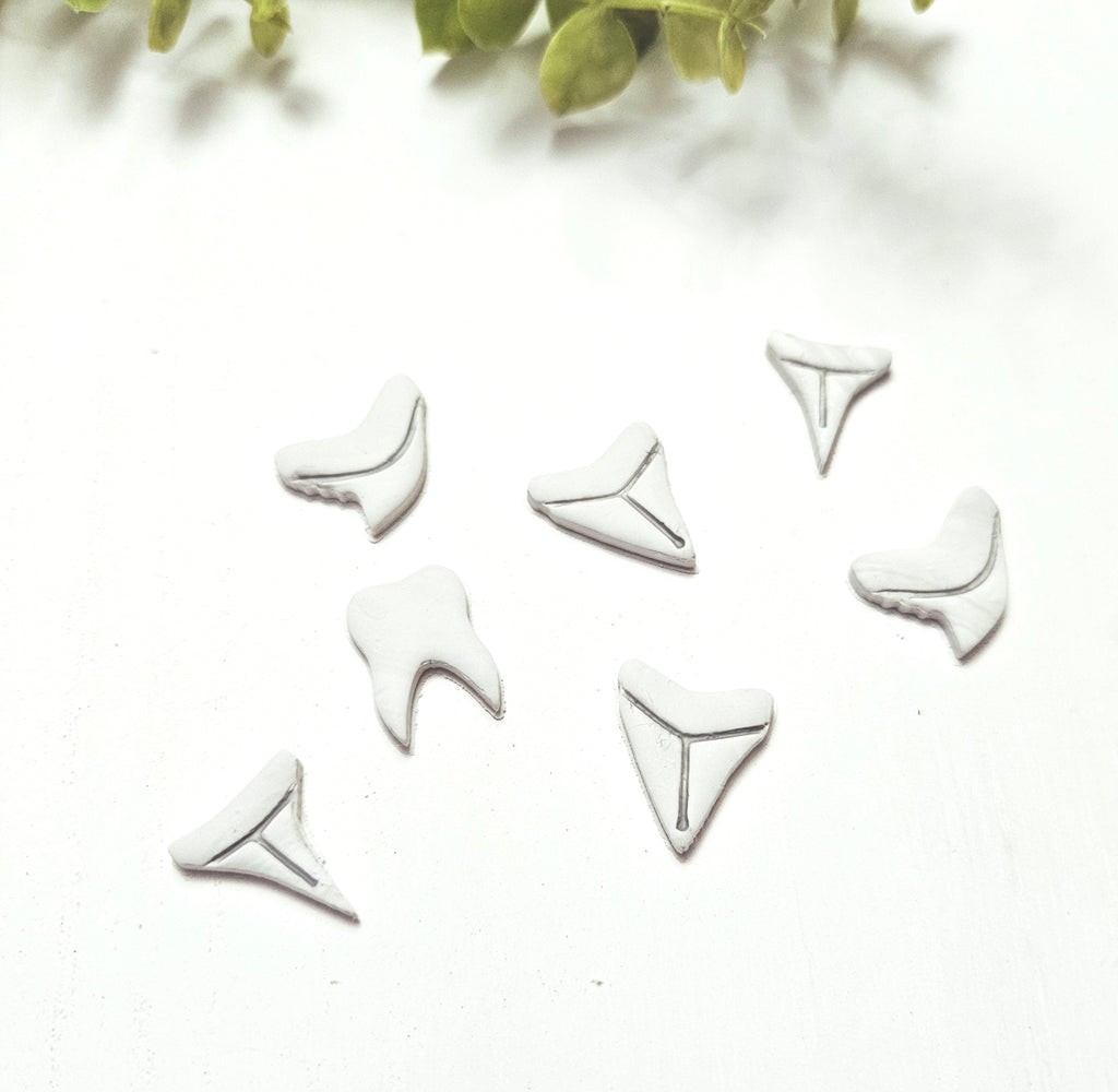 SHARK TEETH polymer clay cutters