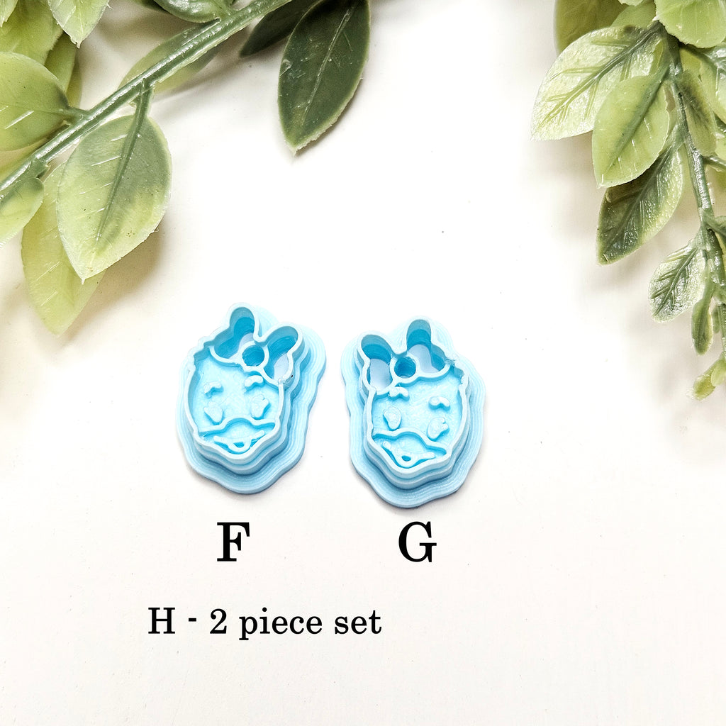 BABY Magical Mouse and Friends  polymer clay cutters G700