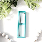 SMALL RECTANGLE BOOKMARK polymer clay cutter