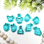 BABY Magical Mouse and Friends  polymer clay cutters G700