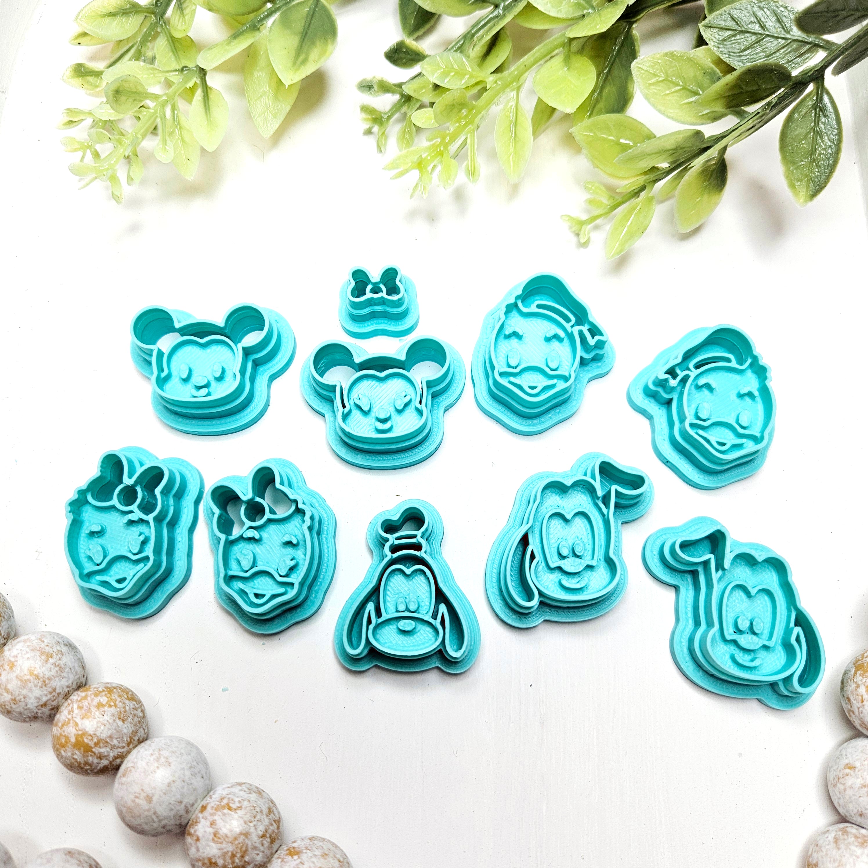 BABY Magical Mouse and Friends  polymer clay cutters G700