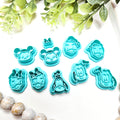 BABY Magical Mouse and Friends  polymer clay cutters G700