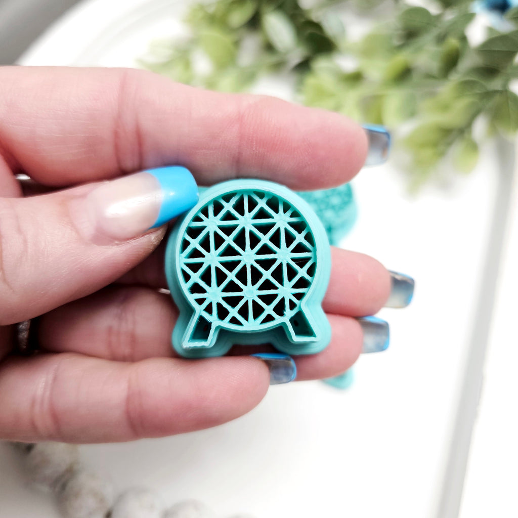 Geodome & Orange Bird Polymer Clay Cutters