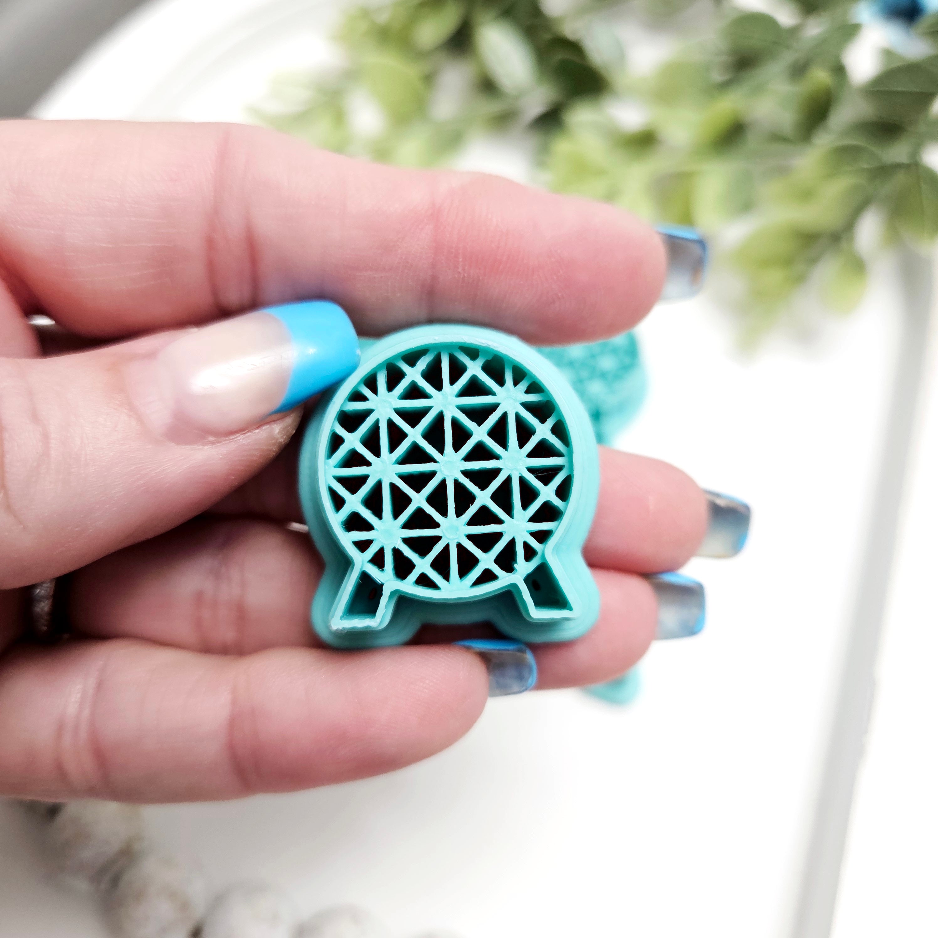 Geodome & Orange Bird Polymer Clay Cutters