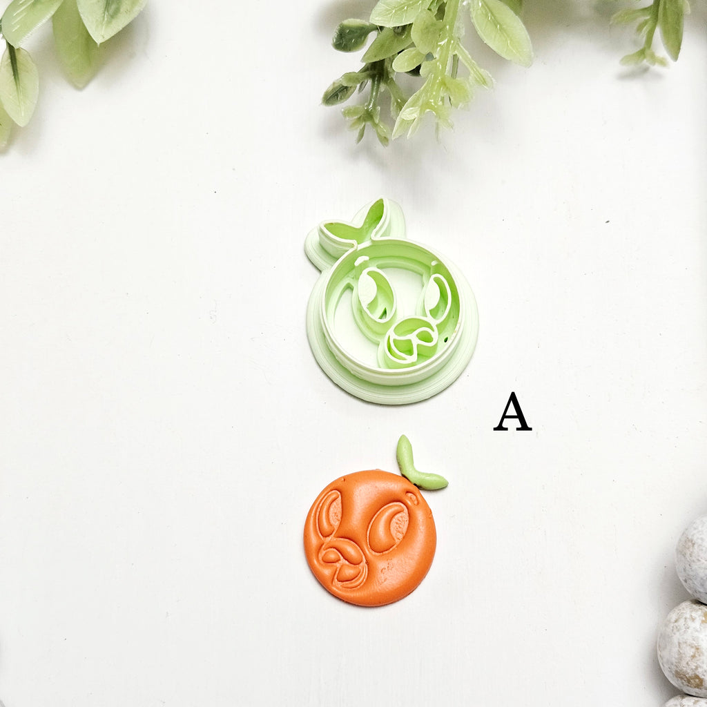 Geodome & Orange Bird Polymer Clay Cutters