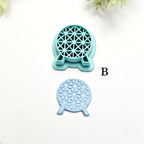 Geodome & Orange Bird Polymer Clay Cutters