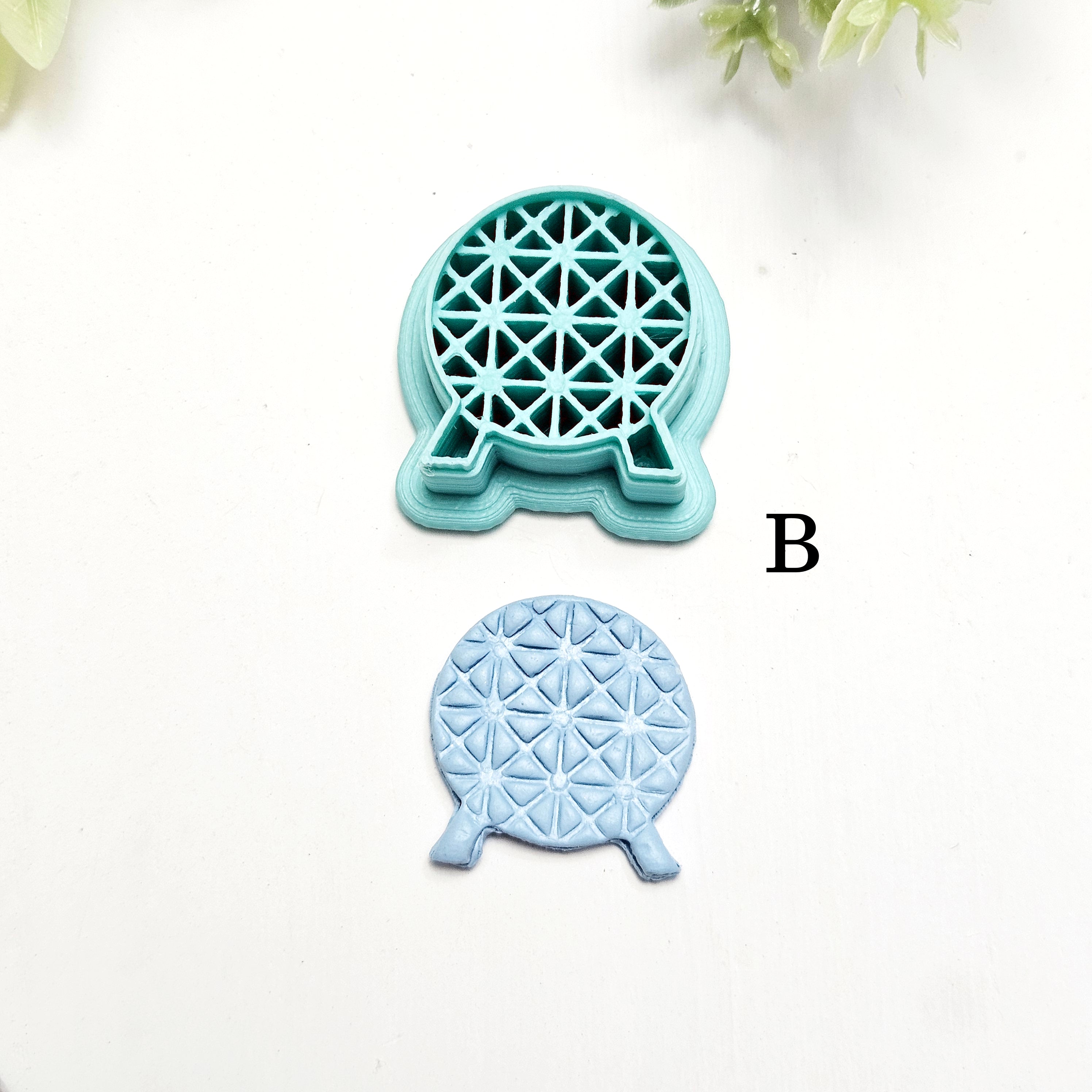 Geodome & Orange Bird Polymer Clay Cutters
