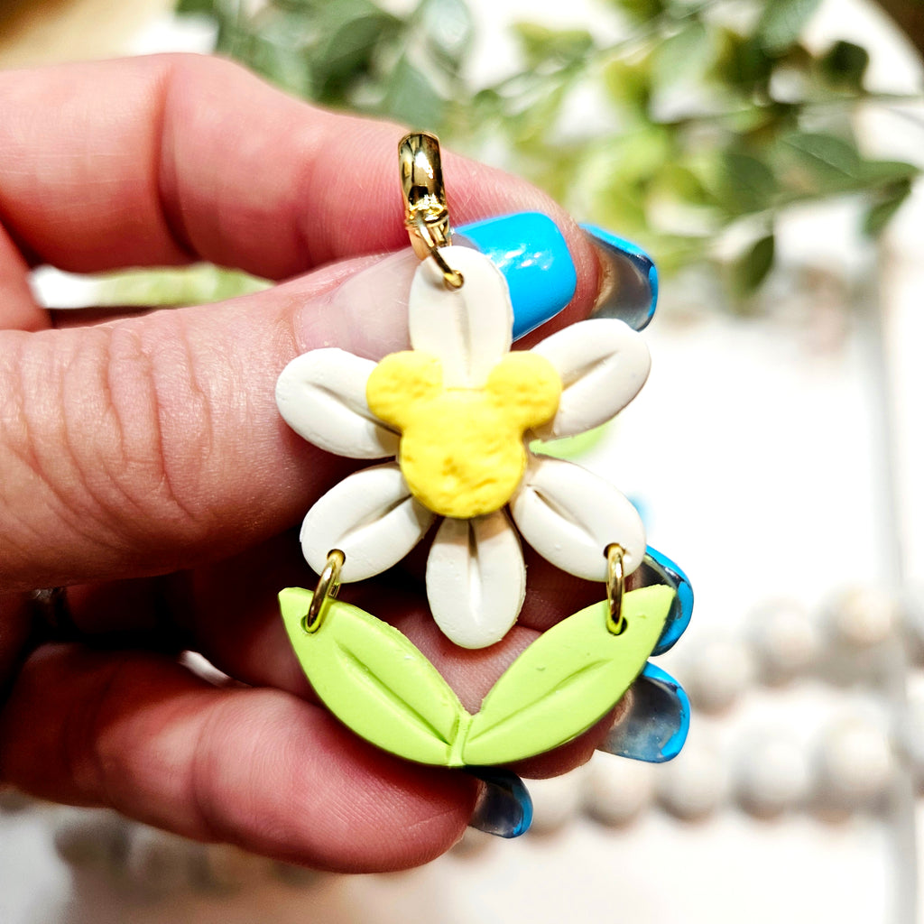 MOUSE EARS DAISY set clay cutters P604