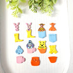 Hunny Bear Peekaboo Polymer Clay Cutters | Winnie the Pooh Character Set