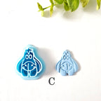 Hunny Bear Peekaboo Polymer Clay Cutters | Winnie the Pooh Character Set