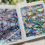 Stained Glass Water Transfer Sheet Book | 38 Exclusive Designs | Polymer Clay
