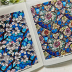Stained Glass Water Transfer Sheet Book | 38 Exclusive Designs | Polymer Clay