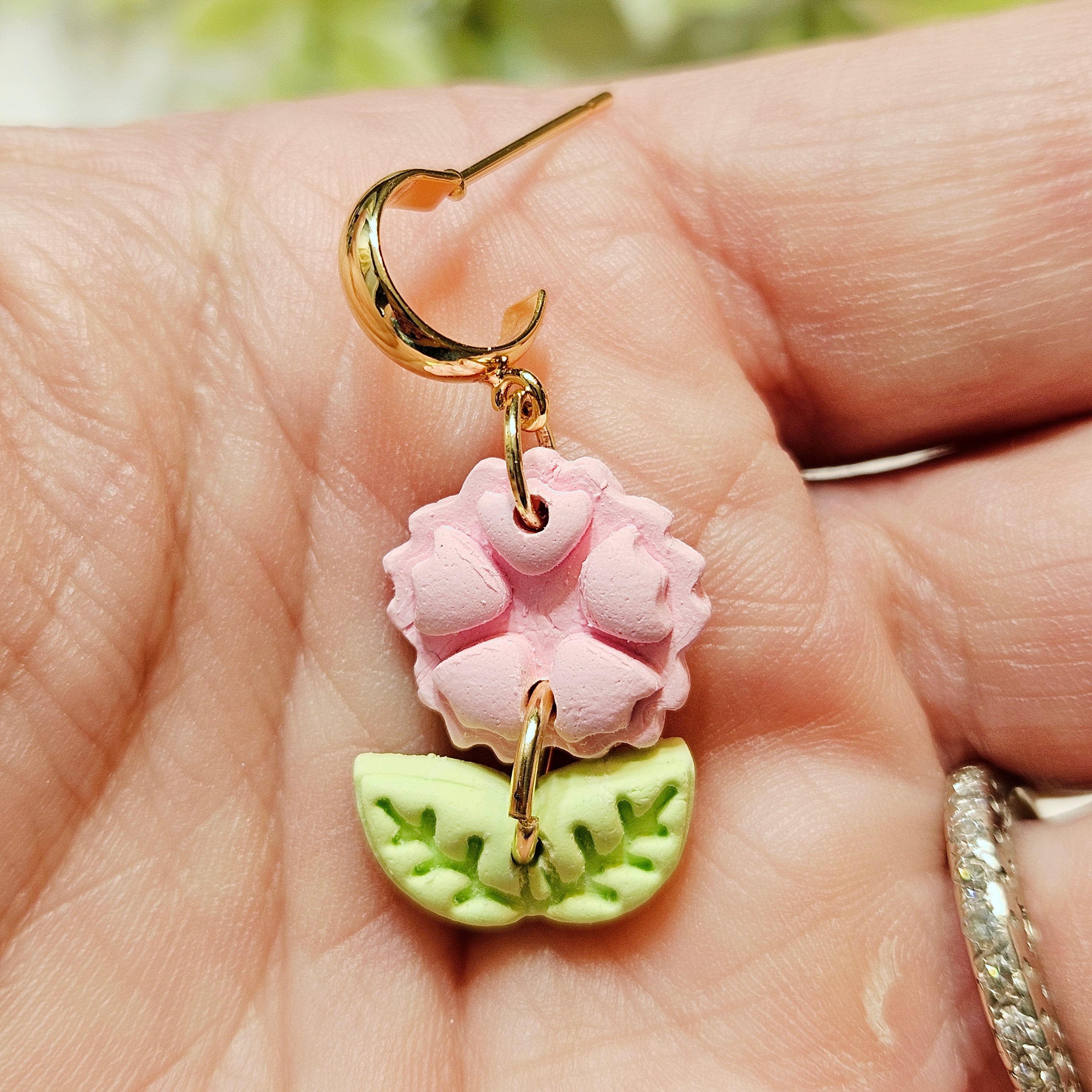 Flower Charms clay cutters P603