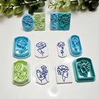 FLORAL MUSE collection polymer clay cutters