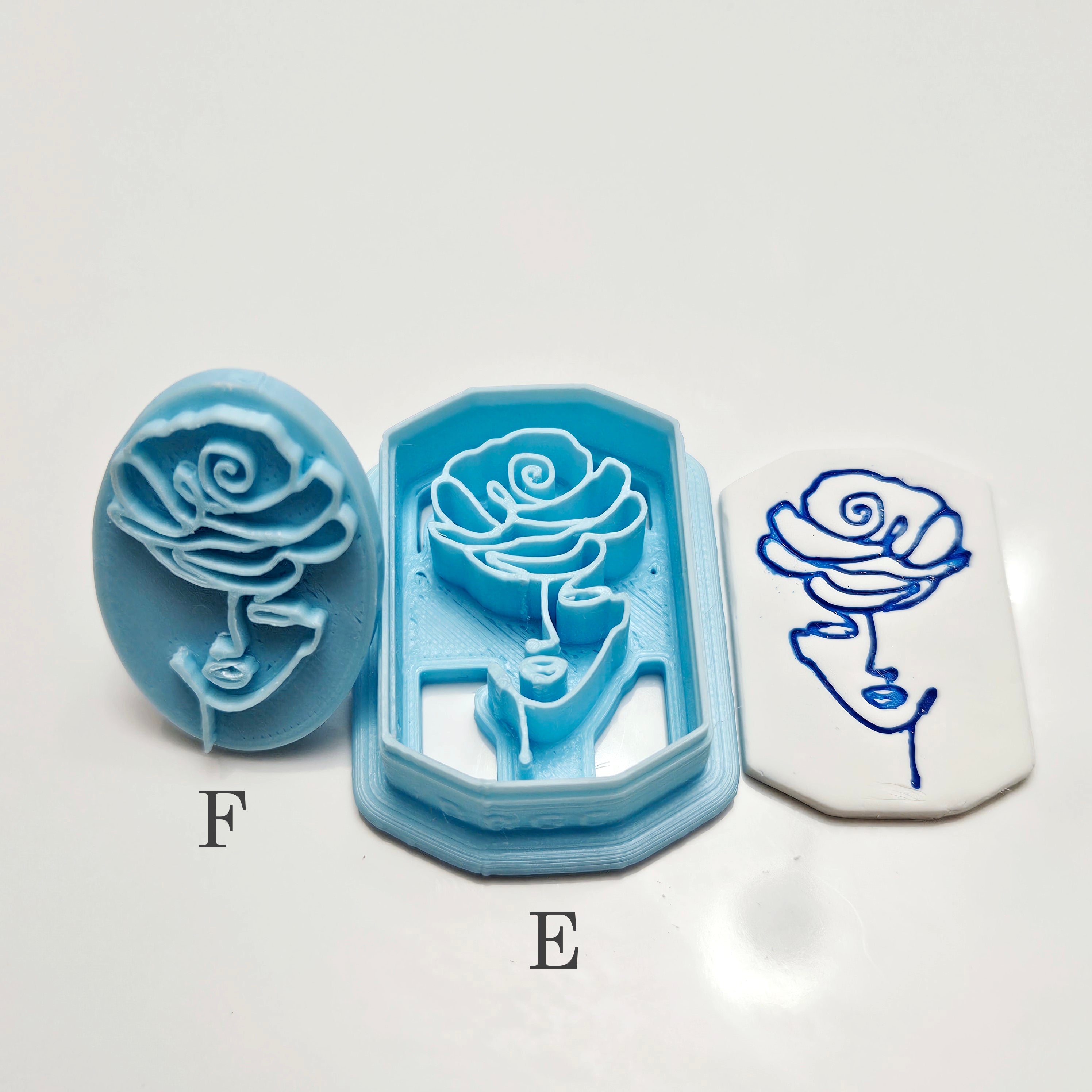 FLORAL MUSE collection polymer clay cutters