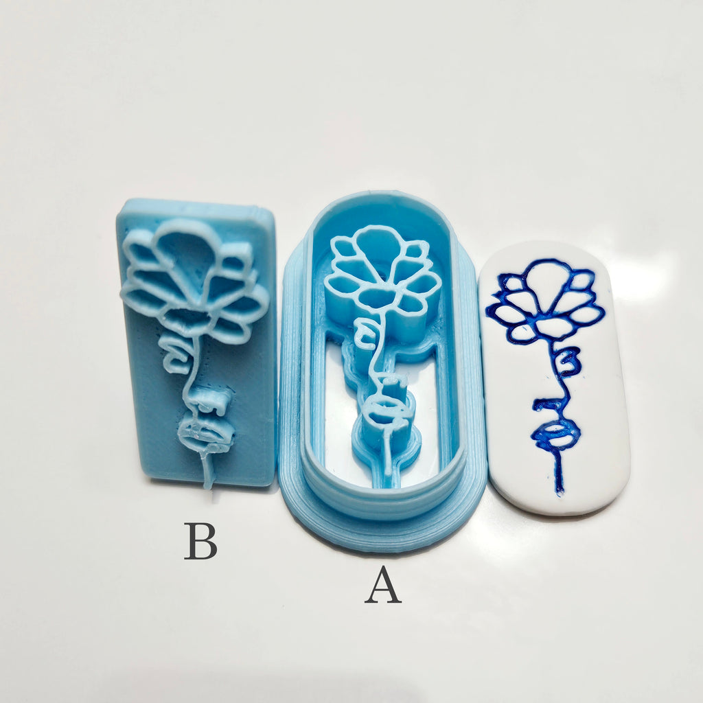 FLORAL MUSE collection polymer clay cutters