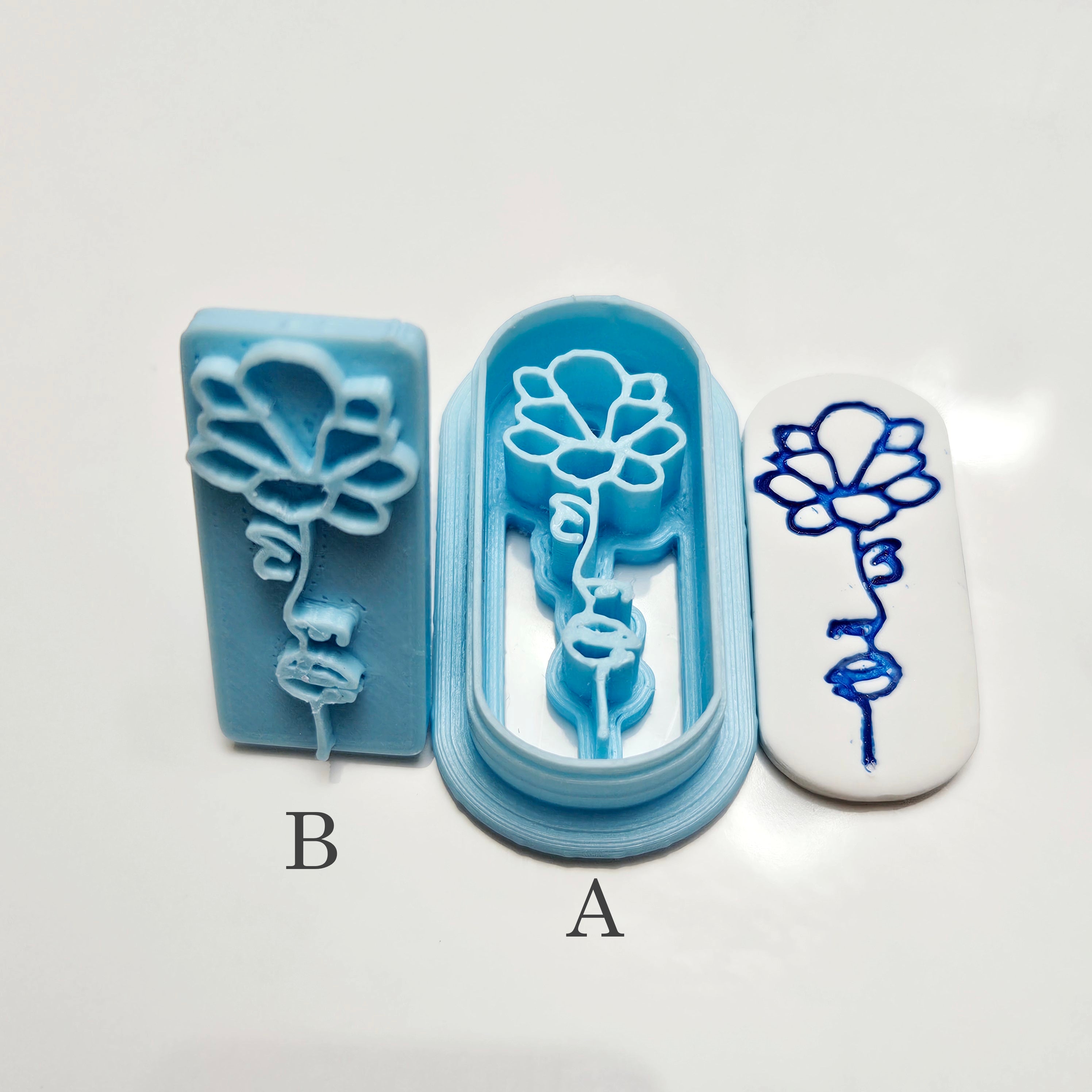FLORAL MUSE collection polymer clay cutters