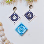 Monaco Tile Polymer Clay Cutter E246 | Mediterranean Collection